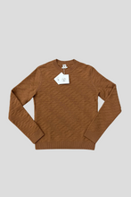 Load image into Gallery viewer, Brown H Motif Wool Knit Sweater Size 38 / UK 10 by Hermès
