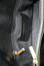 Load image into Gallery viewer, Black AGHW Graphic Catch Shopping Tote Aged Calfskin Bag by Chanel
