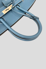 Load image into Gallery viewer, Blue Jean PHW Birkin 35 Togo Leather Bag by Hermès
