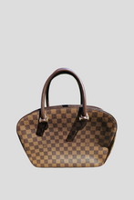 Load image into Gallery viewer, Brown GHW Sarria Horizontal Damier Ebene Bag by Louis Vuitton
