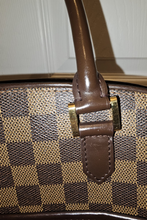 Load image into Gallery viewer, Brown GHW Sarria Horizontal Damier Ebene Bag by Louis Vuitton
