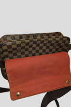 Load image into Gallery viewer, Brown Naviglio Damier Ebene Shoulder Bag by Louis Vuitton
