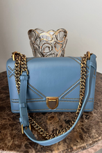 Load image into Gallery viewer, Blue Antique GHW Diorama Medium Shoulder Bag by Dior
