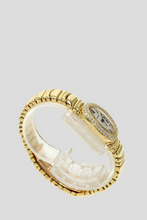 Load image into Gallery viewer, 18K Yellow Gold Double Diamond Baignoire Joaillerie Watch by Cartier
