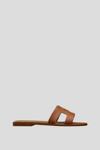 Load image into Gallery viewer, Gold Oran Sandal Size 37.5 / UK 4.5 by Hermès
