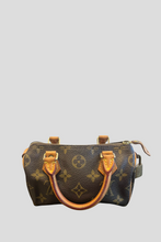 Load image into Gallery viewer, Brown GHW Vintage Nano Speedy Monogram Canvas by Louis Vuitton
