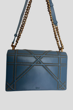 Load image into Gallery viewer, Blue Antique GHW Diorama Medium Shoulder Bag by Dior
