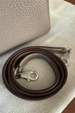 Load image into Gallery viewer, Etoupe PHW Kelly Retourne 28 Taurillon Clemence Leather Bag by Hermès
