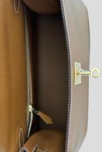 Load image into Gallery viewer, Gold GHW Kelly Sellier 28 Epsom Leather Bag by Hermès
