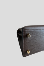 Load image into Gallery viewer, Ecorce GHW Kelly Sellier 25 Epsom Leather Bag by Hermès
