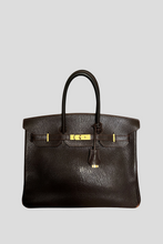 Load image into Gallery viewer, Cocoan GHW Birkin 35 Chèrve de Coromandel Leather Bag by Hermès
