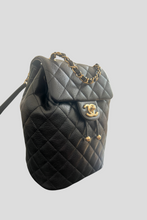 Load image into Gallery viewer, Black GHW Caviar Urban Spirit Backpack by Chanel
