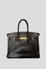 Load image into Gallery viewer, Cocoan GHW Birkin 35 Chèrve de Coromandel Leather Bag by Hermès
