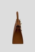 Load image into Gallery viewer, Gold GHW Kelly Sellier 28 Epsom Leather Bag by Hermès
