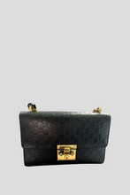 Load image into Gallery viewer, Black GHW Guccissima Padlock Shoulder Bag by Gucci
