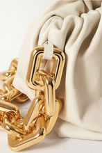 Load image into Gallery viewer, Cream Chain Pouch by Bottega Veneta
