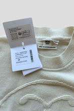 Load image into Gallery viewer, Blanc Naturel Cashmere &quot;H Lift&quot; Long Sleeve Sweater Size 40 / UK 12 by Hermès
