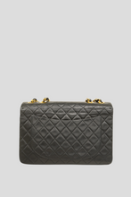 Load image into Gallery viewer, Black GHW Lambskin Maxi Single Flap Bag by Chanel
