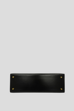 Load image into Gallery viewer, Black GHW Kelly Sellier 32 Box Calf Bag by Hermès
