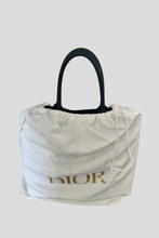 Load image into Gallery viewer, Black Leather Large Book Tote by Dior
