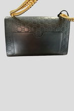 Load image into Gallery viewer, Black GHW Guccissima Padlock Shoulder Bag by Gucci
