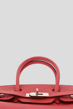 Load image into Gallery viewer, Bougainvillea PHW Birkin 30 Taurillon Clemence Leather Bag by Hermès
