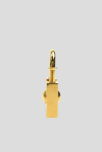 Load image into Gallery viewer, Gold L&#39;Homme Peut Embellir la Terre 2001 H Cadena Padlock Charm by Hermès
