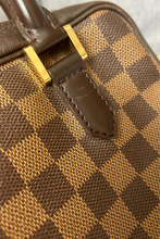 Load image into Gallery viewer, Brown GHW Vintage Brera Damiere Ebene Tote Bag by Louis Vuitton
