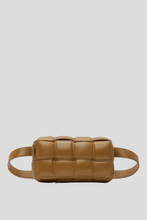 Load image into Gallery viewer, Camel Small Cassette Belt Bag by Bottega Veneta
