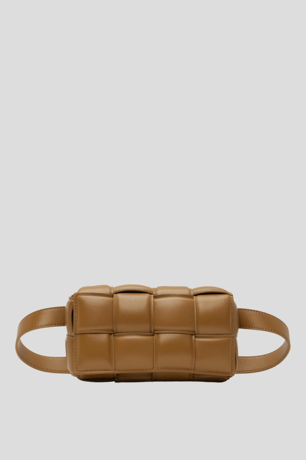 Camel Small Cassette Belt Bag by Bottega Veneta