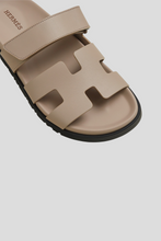 Load image into Gallery viewer, Beige Mastic Chypre Sandal Size 38 / UK 5 by Hermès
