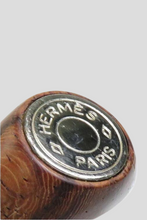 Load image into Gallery viewer, Brown Bijouterie Fantaisie Wood Ring by Hermès
