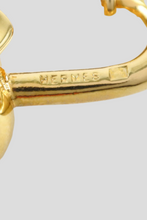 Load image into Gallery viewer, Gold L&#39;Exotisme 1988 Elephant Cadena Padlock Charm by Hermès
