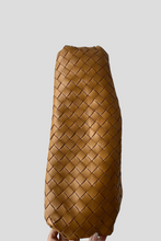 Load image into Gallery viewer, Caramel Intrecciato Leather Classic Pouch by Bottega Veneta
