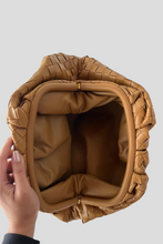 Load image into Gallery viewer, Caramel Intrecciato Leather Classic Pouch by Bottega Veneta
