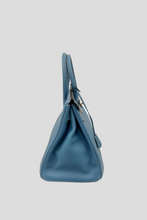 Load image into Gallery viewer, Blue Jean PHW Birkin 35 Togo Leather Bag by Hermès
