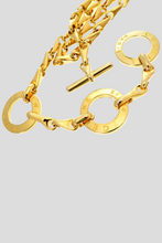 Load image into Gallery viewer, Gold Old Céline Chain Link Belt by Celine
