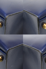 Load image into Gallery viewer, Bleu Royal GHW Kelly Sellier 32 Box Calf Leather Bag by Hermès
