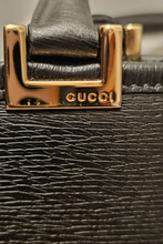 Load image into Gallery viewer, Black GHW Vintage Jackie Top Handle Bag by Gucci
