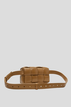 Load image into Gallery viewer, Camel Small Cassette Belt Bag by Bottega Veneta
