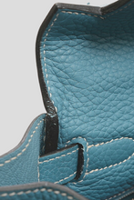 Load image into Gallery viewer, Blue Jean PHW Kelly Retourne 28 Taurillon Clemence Leather Bag by Hermès
