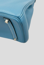 Load image into Gallery viewer, Blue Jean PHW Birkin 35 Togo Leather Bag by Hermès
