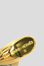 Load image into Gallery viewer, Gold L&#39;air de Paris 2006 Sailing Yacht Cadena Padlock Charm by Hermès
