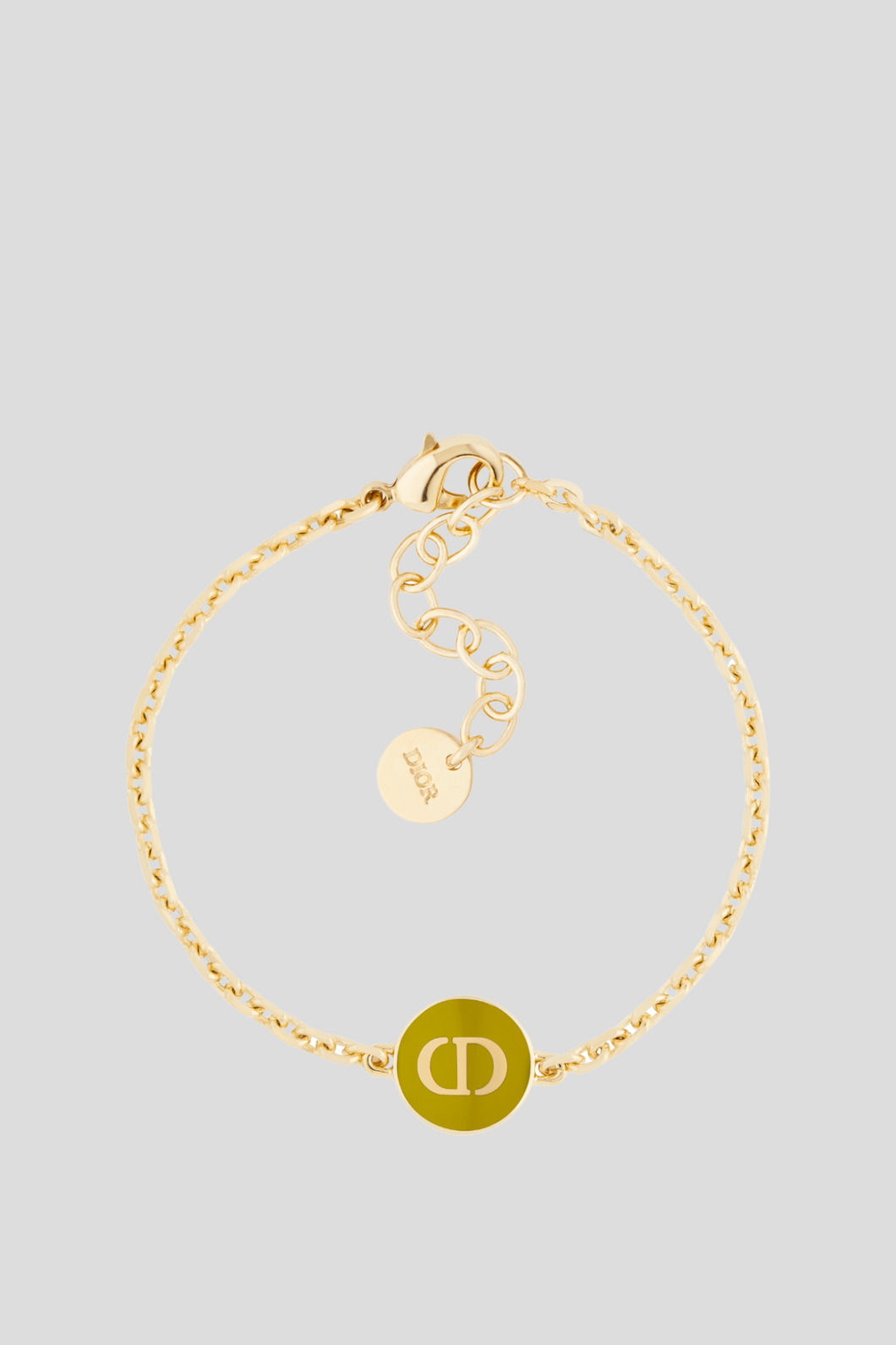 Gold Petit CD Bracelet by Dior