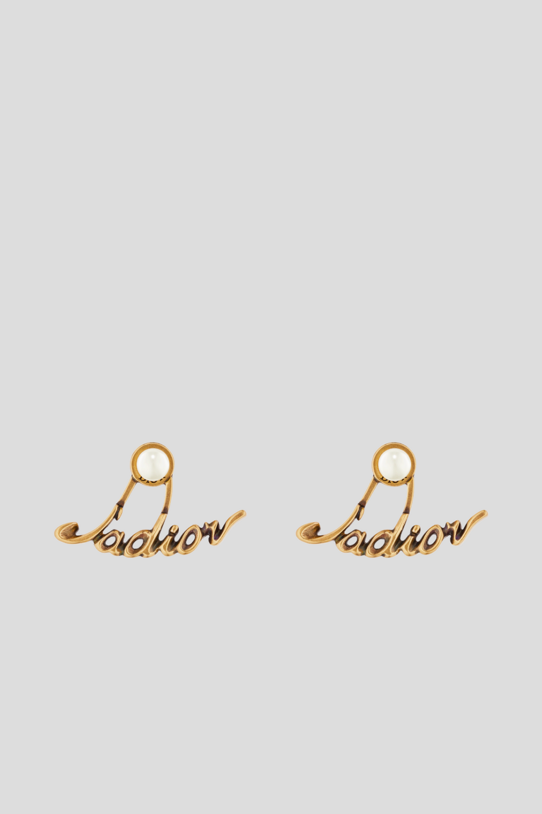 Antique Gold J'Adior Earrings by Dior