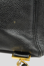 Load image into Gallery viewer, Black GHW Caviar Coco Backpack by Chanel
