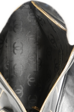 Load image into Gallery viewer, Black GHW Lambskin Diamond Stitch Shoulder Bag by Chanel
