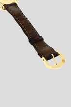 Load image into Gallery viewer, Brown 18K Yellow Gold Baignoire Watch by Cartier
