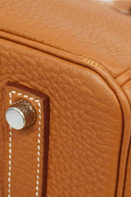 Load image into Gallery viewer, Gold PHW Birkin 35 Taurillon Clemence Leather Bag by Hermès
