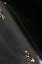 Load image into Gallery viewer, Black GHW Caviar Jumbo Single Flap Bag by Chanel
